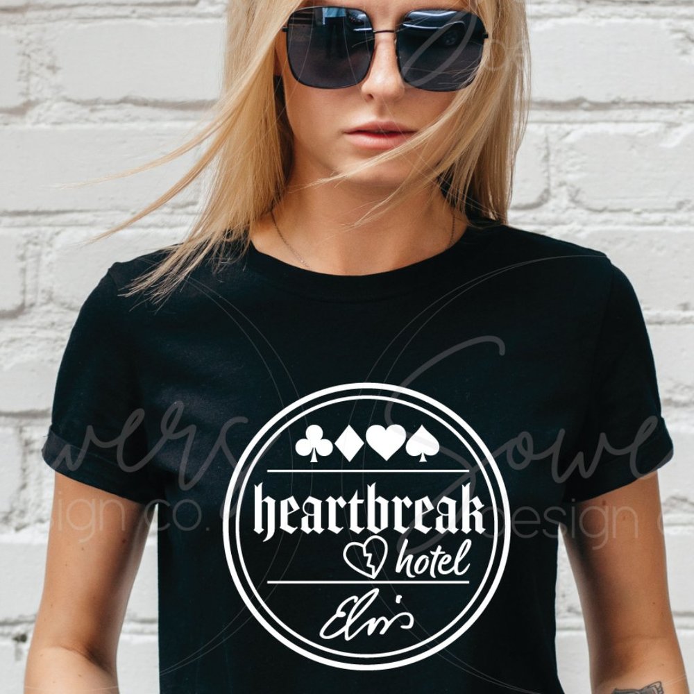 ELVIS heartbreak hotel Graphic Tee